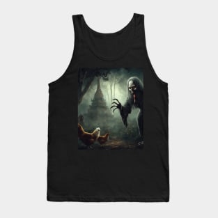 Phi Pob, Thai Ghost On Halloween Tank Top